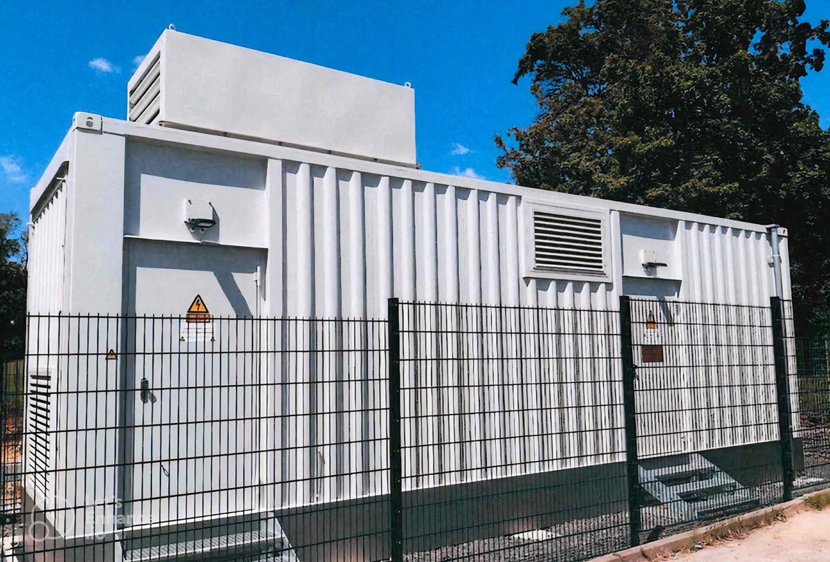 Substation Rectifier Transportable Rectifier Substation tGUW Zwätzen - Elpro