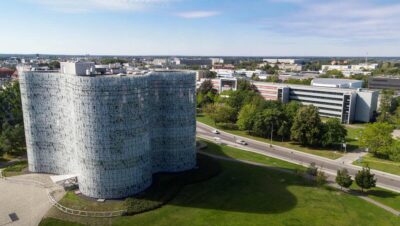 Informations-, Kommunikations- und Medienzentrum (IKMZ) der BTU Cottbus-Senftenberg, Foto: BTU